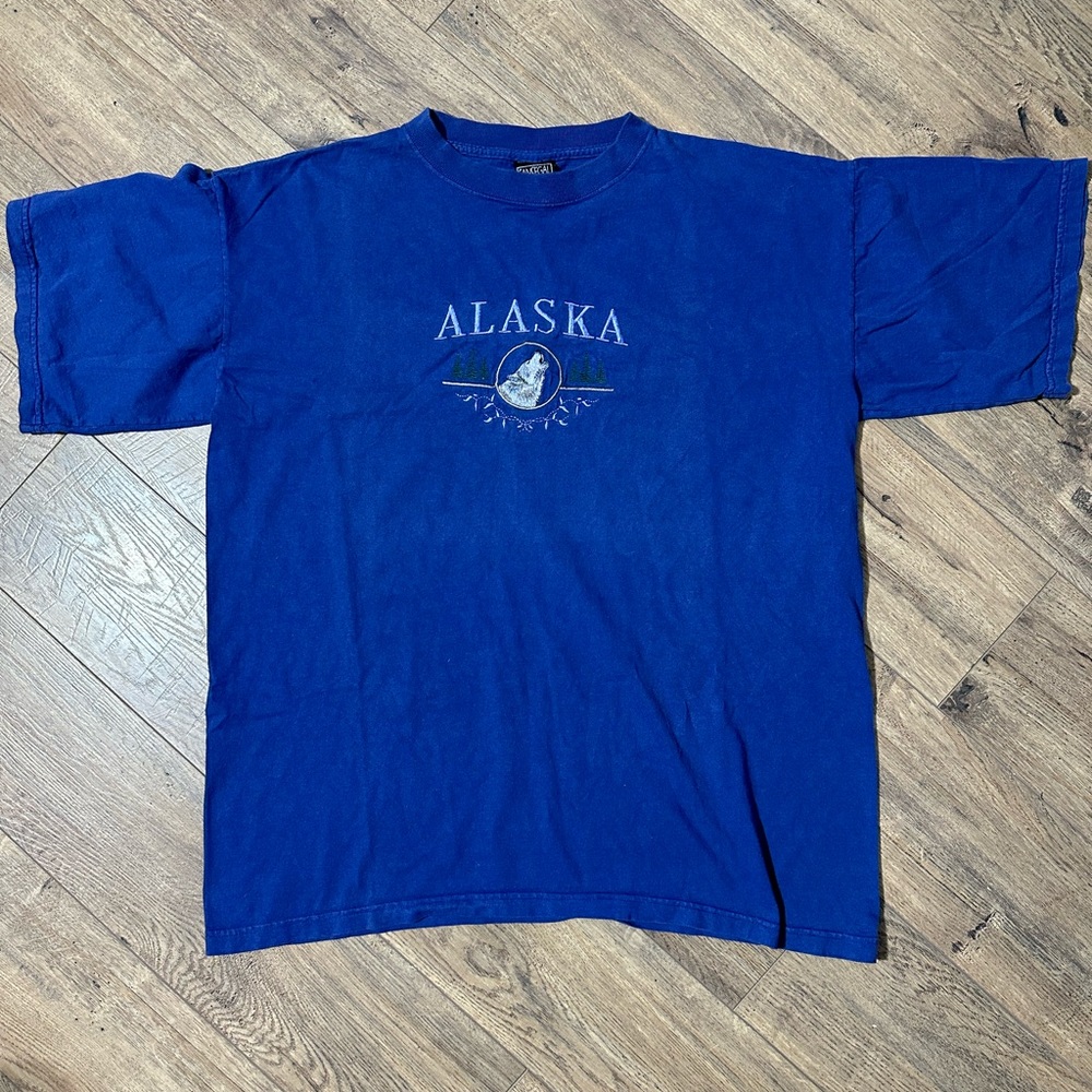 Vintage Embroidered Alaska Shirt